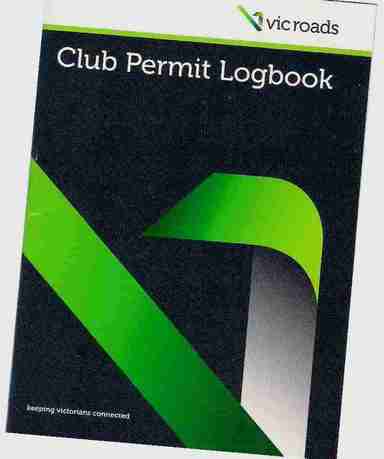 Picture of Club Permit Book