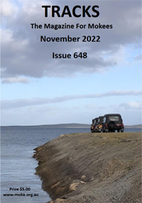 An image of the cover of the November edition of Tracks magazine